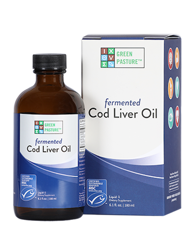 Blue Ice Fermented Cod Liver Oil - Unflavored 180ml